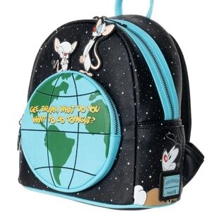 Loungefly Pinky and the Brain Character Backpack